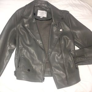 Lucky Brand Faux Leather Moto Jacket